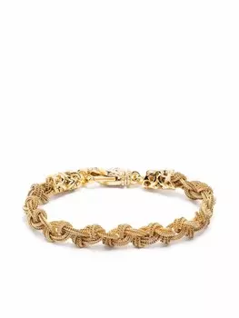 Браслет Knot Braid Emanuele Bicocchi, золотой