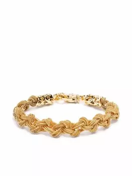 Браслет Knot Braid Emanuele Bicocchi, золотой