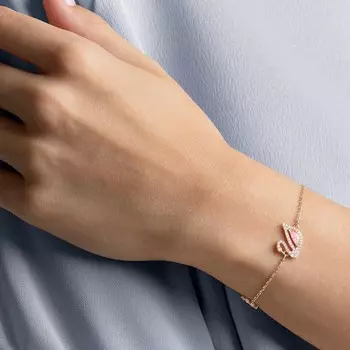 Браслет лебедь Swarovski