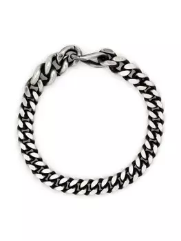 Браслет Long Link Flat WERKSTATT:MNCHEN, серебряный