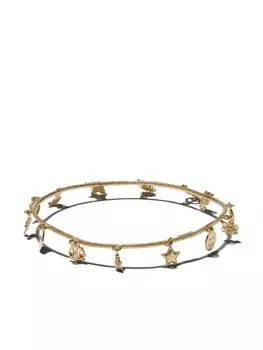 Браслет Lucky Charm Florentine из желтого золота Carolina Bucci, золотой