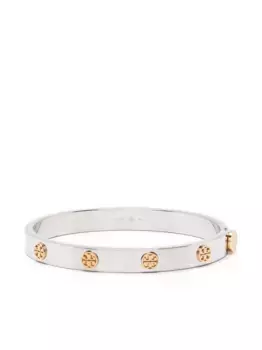 Браслет Miller Stud Tory Burch, серебяный