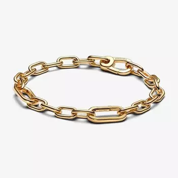 Браслет Pandora ME Small-Link Chain, золото