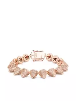 Браслет Pav Cone Eddie Borgo, розовый
