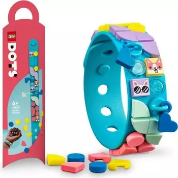 Браслет пластиковый Lego Dots My Pets, 37 деталей