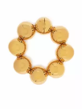 Браслет с бусинами Jil Sander, золотой