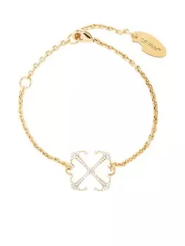 Браслет с логотипом Arrows Off-White, золотой