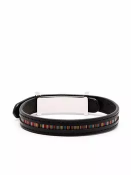Браслет с полосками Artist Stripe Paul Smith, черный
