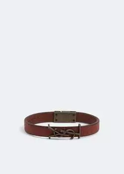 Браслет SAINT LAURENT Opyum bracelet, бордовый