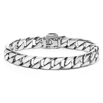 Браслет Tiffany & Co. Curb Link, серебро