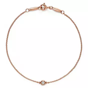 Браслет Tiffany & Co. Elsa Peretti Diamonds by the Yard, розовое золото