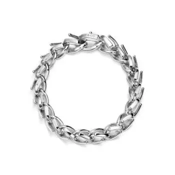 Браслет Tiffany & Co. Medium Link, серебро