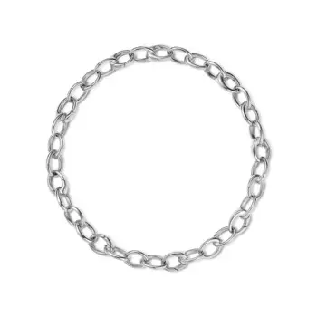 Браслет Tiffany & Co Oval Link, серебро