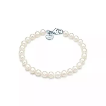 Браслет Tiffany & Co. Pearl, жемчуг/серебро