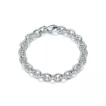 Браслет Tiffany & Co Round Link, серебро