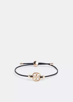 Браслет TORY BURCH Miller slider bracelet, черный