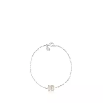 Браслет Tous Color With Faceted Mother-Of-Pearl, серебро