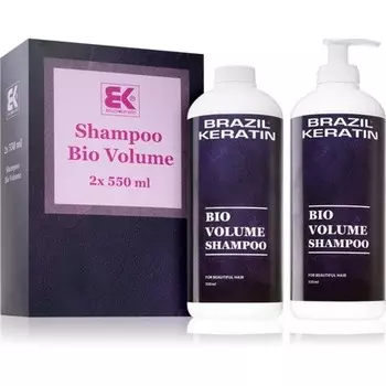 Brazil Keratin Шампунь Bio Volume — удобная упаковка (для придания объема)