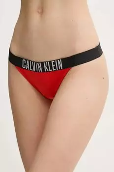 Бразильские купальники Calvin Klein, красный