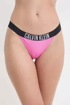 Бразильские плавки Calvin Klein, роза