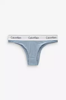 Бразильские трусы Calvin Klein, синий