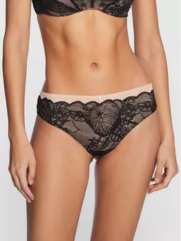 Бразильские женские трусики Chantelle, черный