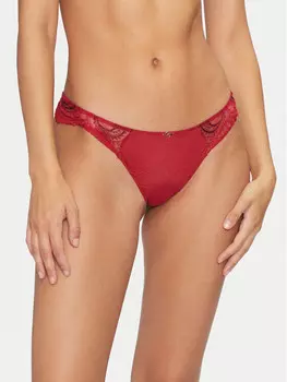 Бразильские женские трусики Chantelle, красный