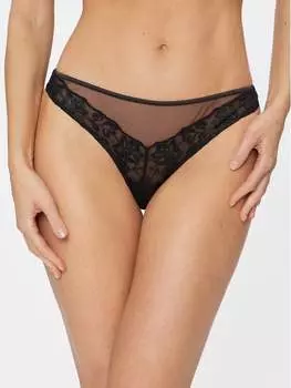 Бразильские женские трусики Guess, черный