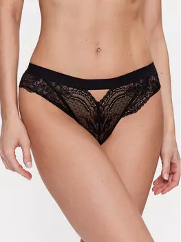 Бразильские женские трусики Hunkemller, черный