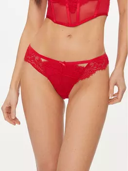 Бразильские женские трусики Hunkemller, красный