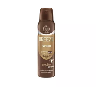 Breeze, Дезодорант Invisible Argan, 150 мл