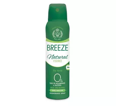 Breeze, Дезодорант, Зеленый чай, 150мл