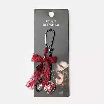 Брелок для ключей Bershka Twilight, красный