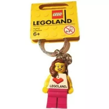 Брелок для ключей Lego Land girl