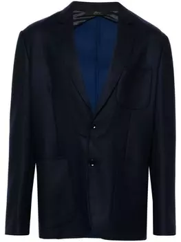 Brioni фетровый пиджак, синий