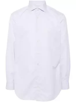 Brioni рубашка с длинными рукавами, белый