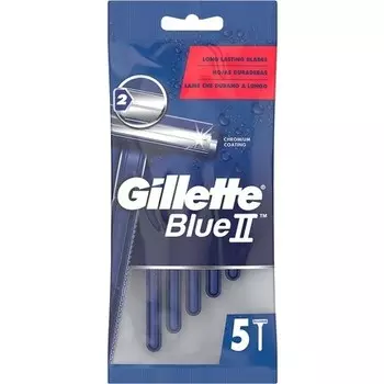 Бритва Blue Ii, 5 шт., Gillette