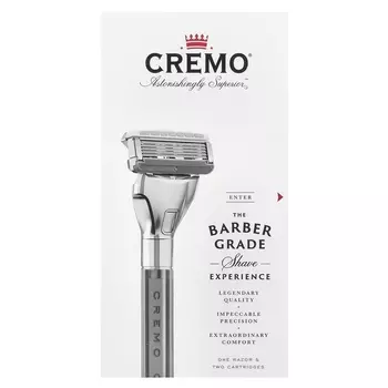 Бритва Cremo Barber Grade с 2 сменными кассетами