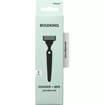 Бритва для мужчин — гибкое трехслойное лезвие для чувствительной кожи Boldking