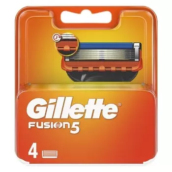 Бритва Fusion 5 X4 — мужская Gillette