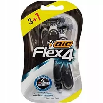 Бритвы Flex 4, 4 шт. Bic