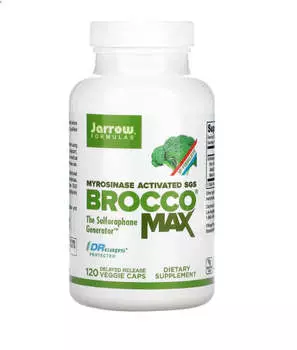 Jarrow Formulas Веганский BroccoMax 35 мг, 120 растительных капсул