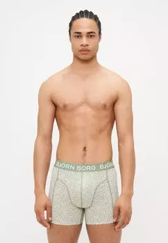 Брюки 3 PACK Bjrn Borg, зеленый