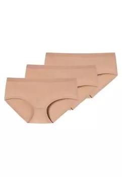 Брюки 3 PACK Schiesser, коричневый