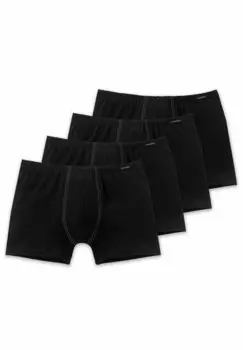 Брюки 4 PACK OHNE EINGRIFF Schiesser, черный