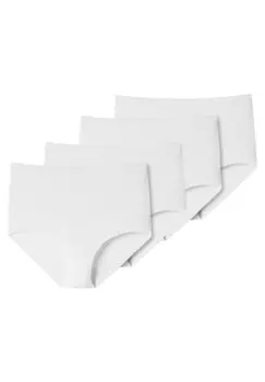 Брюки 4 PACK Schiesser, белый