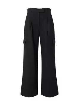 Брюки Abercrombie & Fitch Loose fit Pleat-Front Pants CLASSIC, цвет Graphite