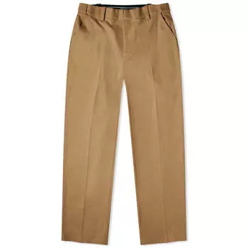 Брюки Alexander Wang Adjustable Straight Leg, хаки