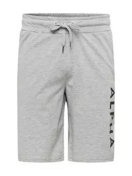 Брюки ALPHA INDUSTRIES Regular Pants, серый