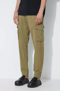Брюки Alpha Industries, зеленый